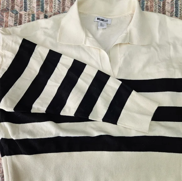 William Rast Cream Knit Sweater - Picture 5 of 7